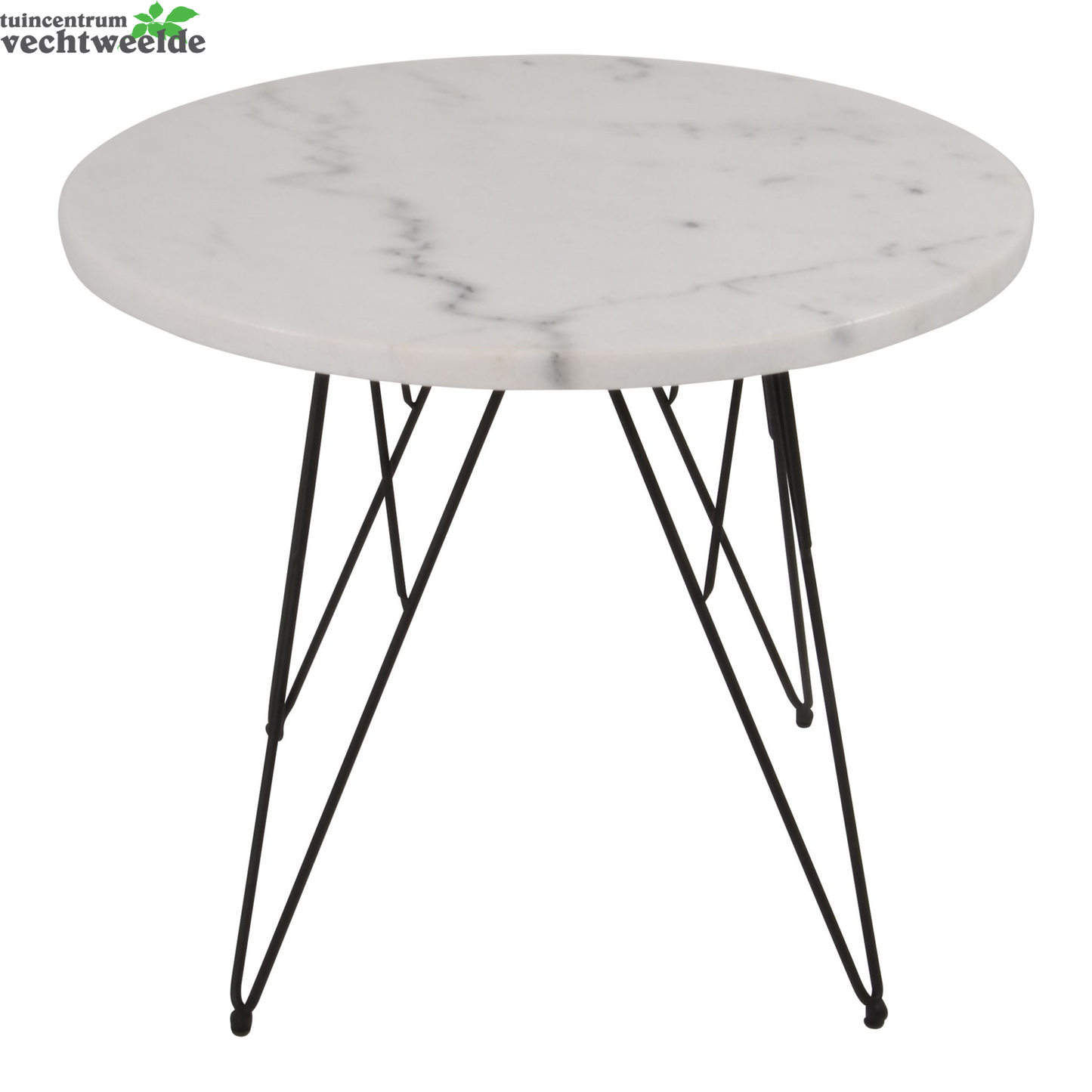 Bijzettafel Marmer Wit L55b45cm