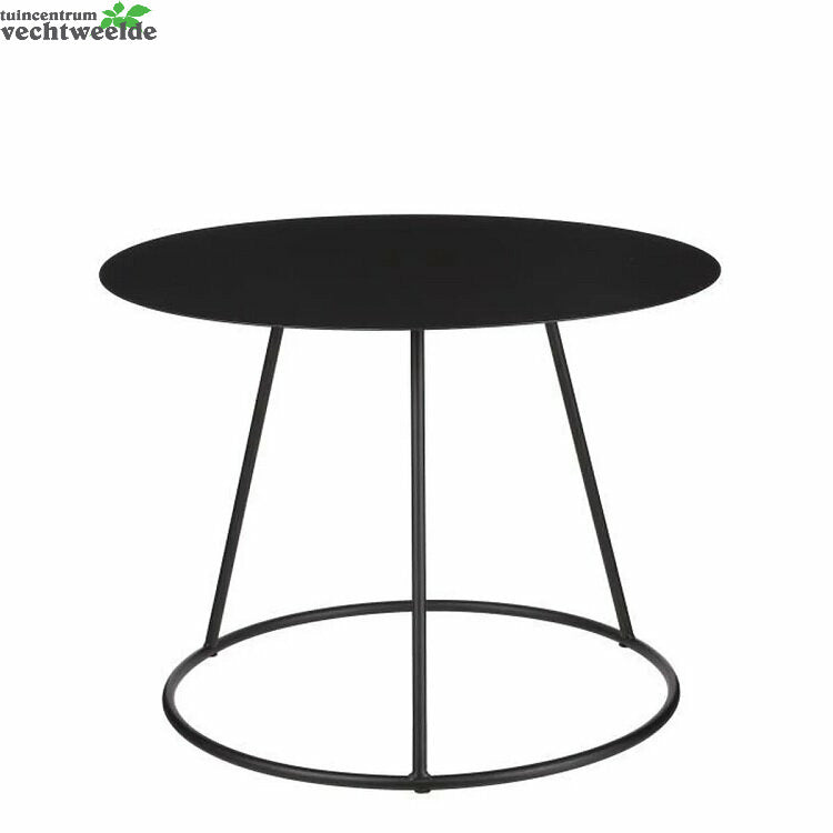 Bijzettafel Mita D60h44.5cm Zwart