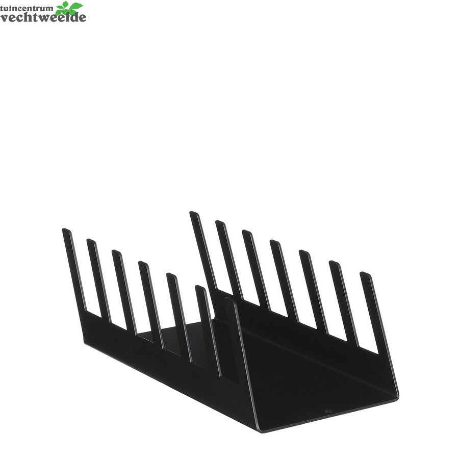 Bordhdr L41b10h7.5cm Zwart