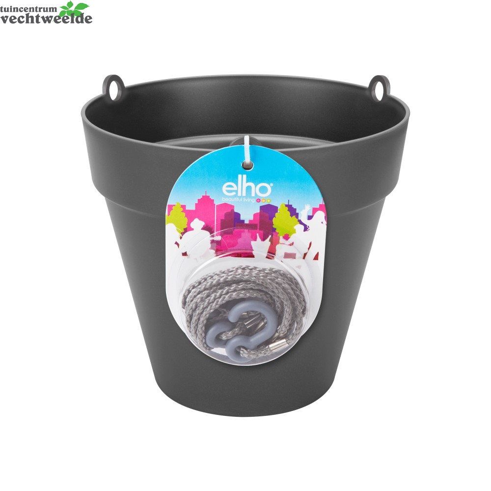Elho Hangschaal Loft Urban D20cm Antraciet