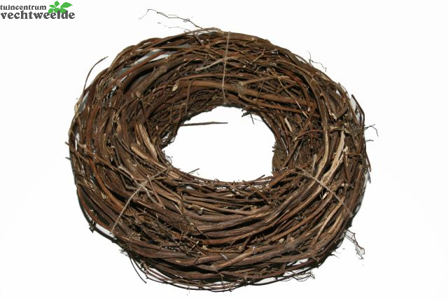 Krans Hopstok Dik D40cm Naturel