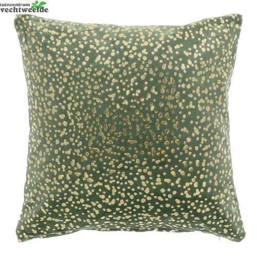Unique Living Kussen Saga L45b45cm Oil Green