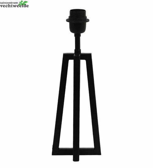 Lampvoet L11.5xb11.5h31cm Zwart
