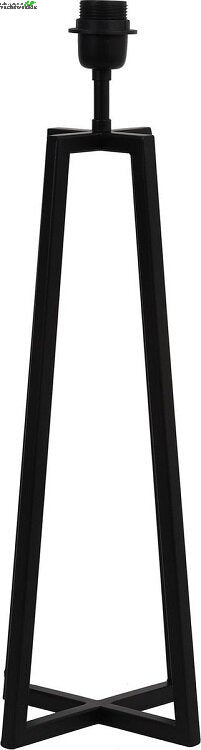 Lampvoet L21b21h56cm Mat Zwart
