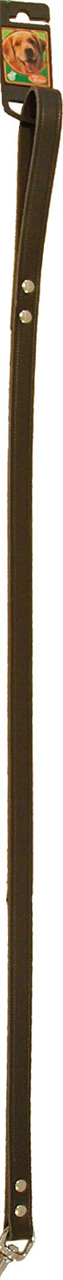 Boon Lijn+karabijnhaak 18mm/100cm D.brn
