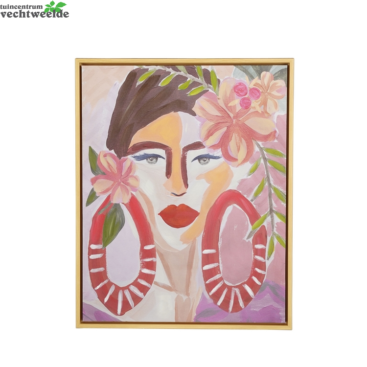 Muurdecoratie Viktoria L40b50h3.5cm