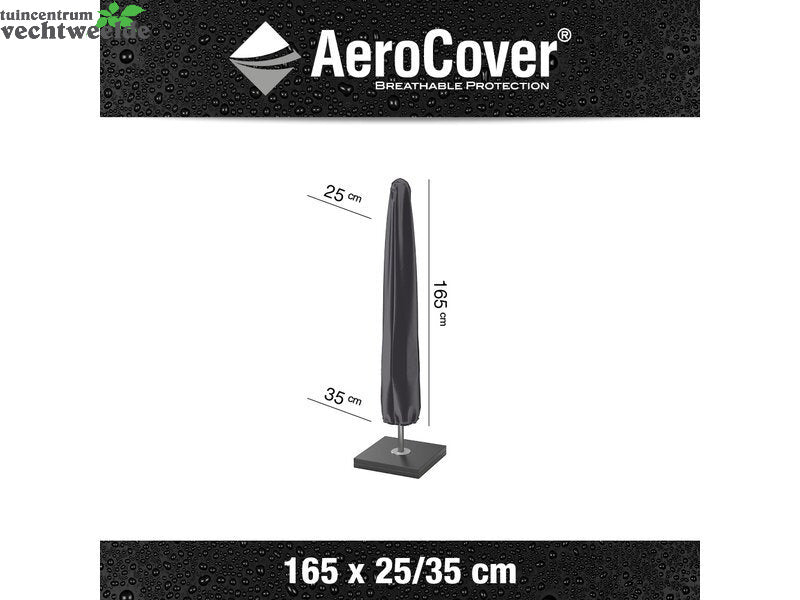 Aerocover Parasol Cover H165x25/35