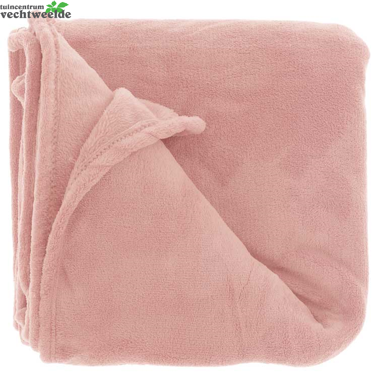 Unique Living Plaid Bailey L130b180cm Old Pink