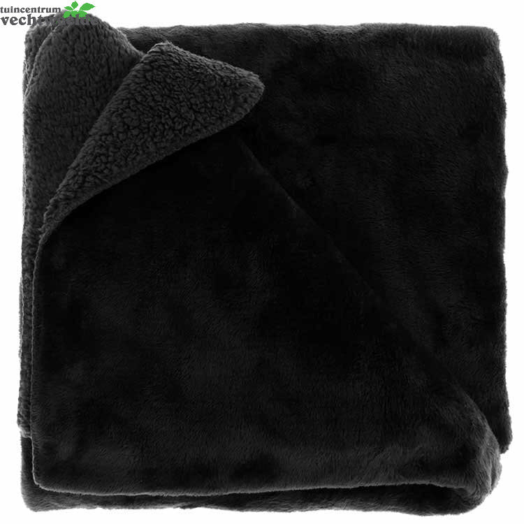 Unique Living Plaid Torvah L200b150cm Zwart