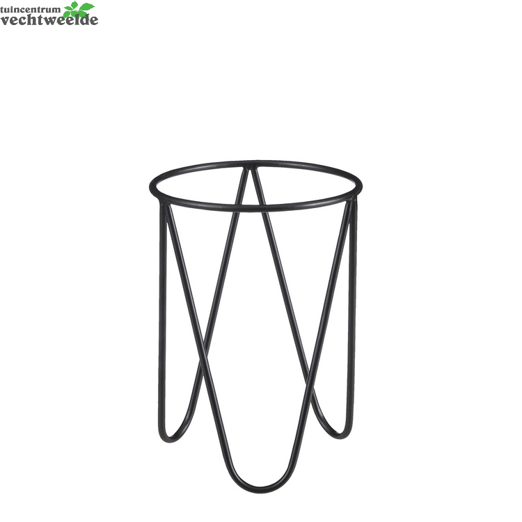 Plantenstandaard D19h26.5cm Zwart