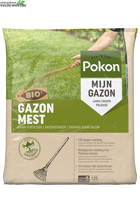 Pokon Bio Gazonmest 125 M2