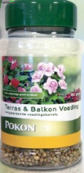 Pokon Terras & Balkon Planten Langwerkende Voedingskorrels 800 Gram