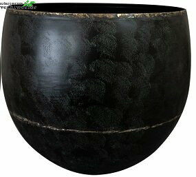 Pot Belia D38h33cm Vintage Black