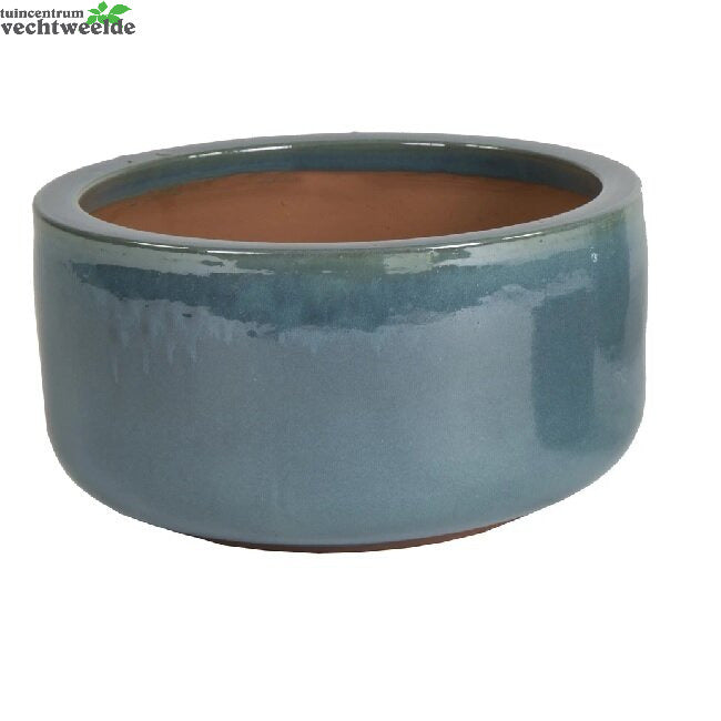 Pot Bowl Glazed D31h15cm Celadon