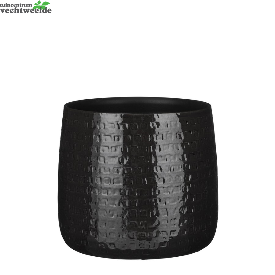 Pot Floyd D28h23.5cm Zwart