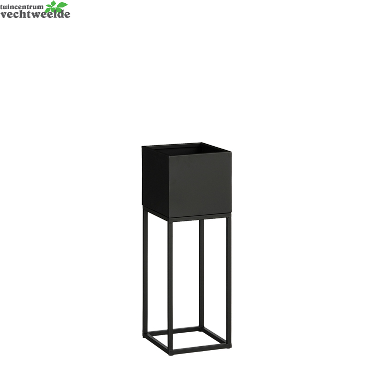 Pot Timon L20b20h58cm Zwart