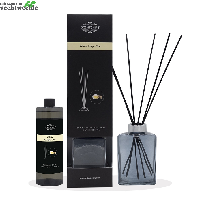 Reed Diffuser Squarsmoke White Tea