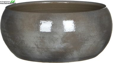 Schaal Lester D28h12cm Donkergrijs