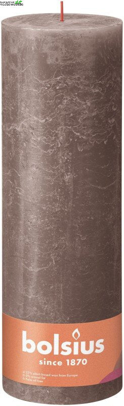 Bolsius Rustiek Stompkaars 300/100 Rustic Taupe