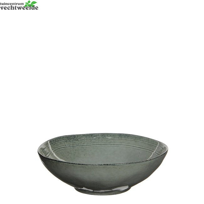 Tabo Schaal D23.5h7.5cm Grijs