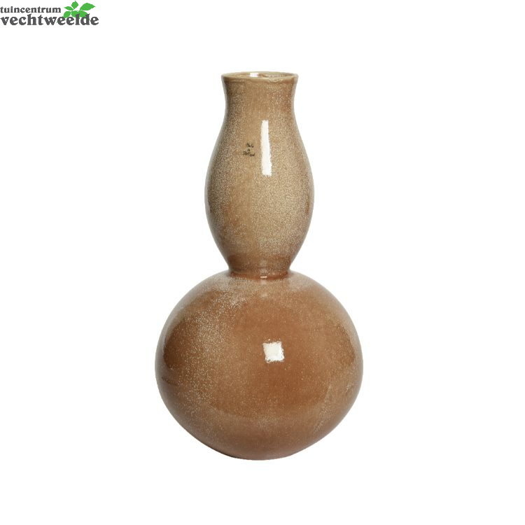 Decoris Vaas Aardewerk D24.5h45cm Kaneel