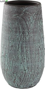 Vaas Evi D17h30cm Antique Brons - Ter Steege