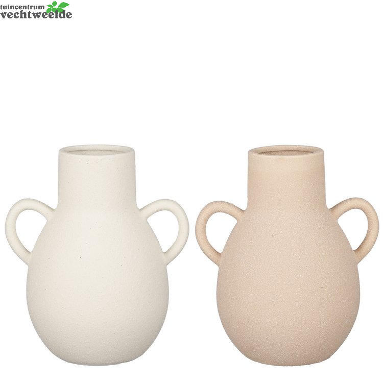 Vaas Mrkesh L17.5b13.5h19.5 Perzik Assorti Per Stuk