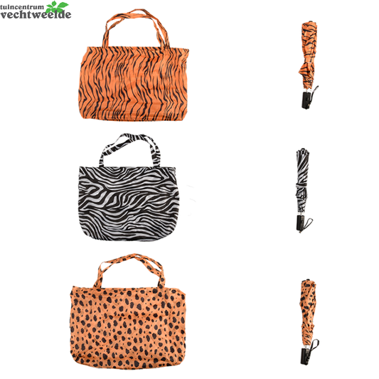 ESSCHERT DESIGN Afrika Paraplu In Tas L5b51h93 Ass