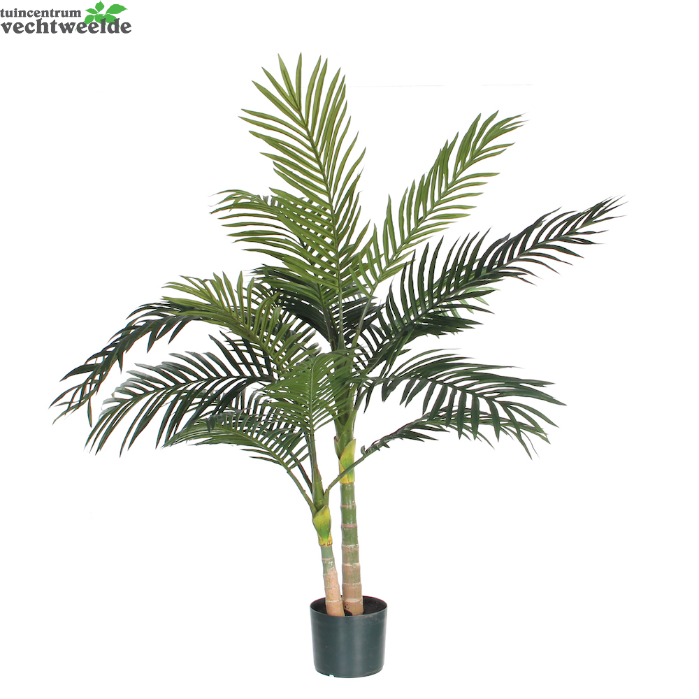  Areca Palm D100h120cm Groen (Zijde-plant)