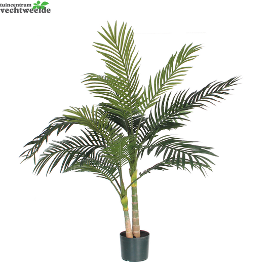  Areca Palm D100h120cm Groen (Zijde-plant)