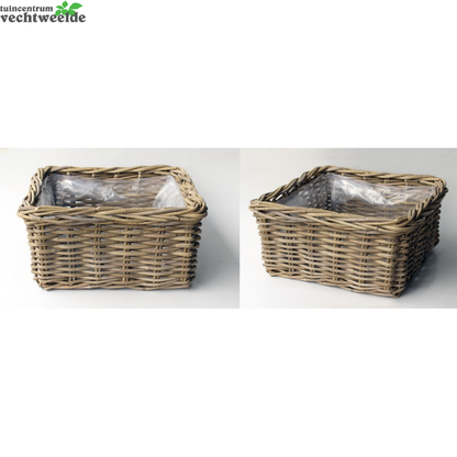  Bak L30b30h15cm Antiek Grijs