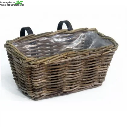  Balkonmand L30b18h16cm Grijs