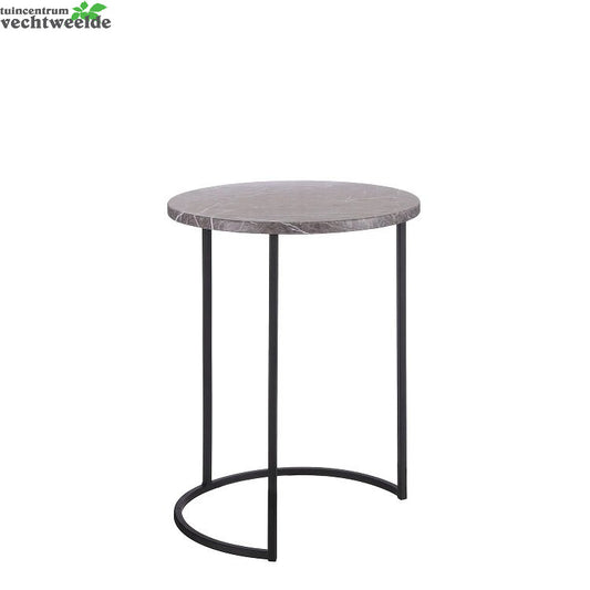  Bijzettafel Feroza D41h54.5cm Grijs