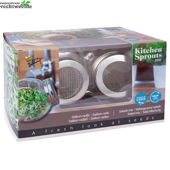  Bio Duo Glazen Pot Met Schaal