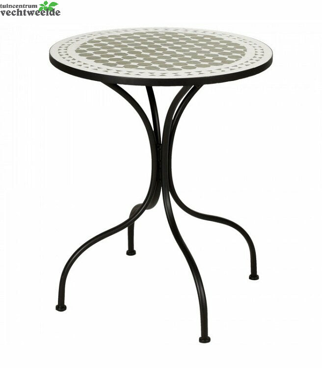  BISTRO TAFEL GROEN MOZAIEK
