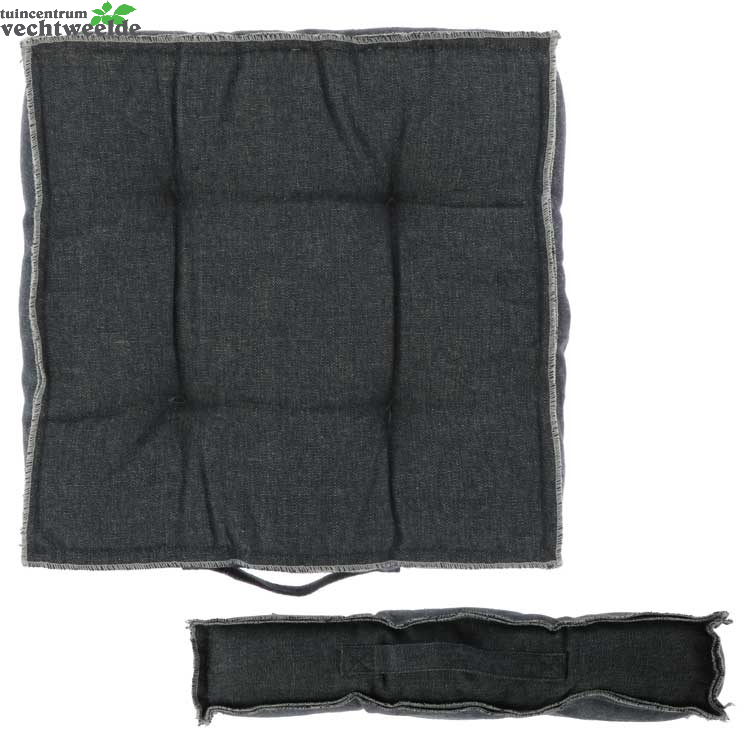 Unique Living Boxkussen Scandic L45b45h8cm D.grs