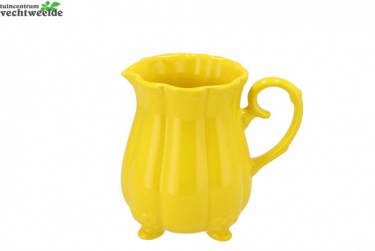  CAN YOU FEEL IT VASE YELLOW 15X11X15CM
