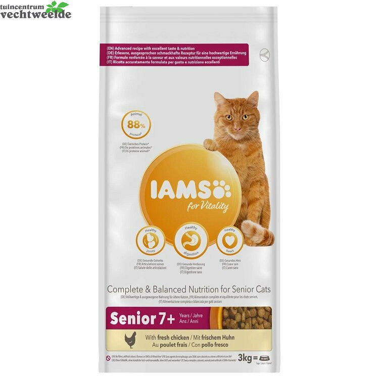 IAMS Cat Senior Chkn 3kg