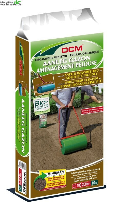  DCM Organische Meststof Aanleg Gazon 10 Kg