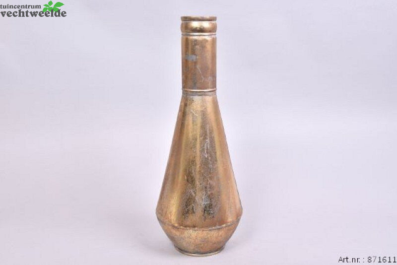  DHAKA GOUD VAAS FLES 18X47CM