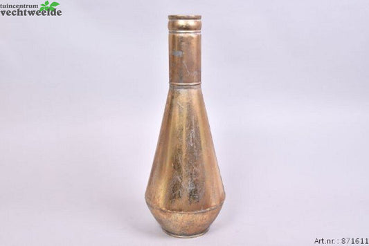  DHAKA GOUD VAAS FLES 18X47CM