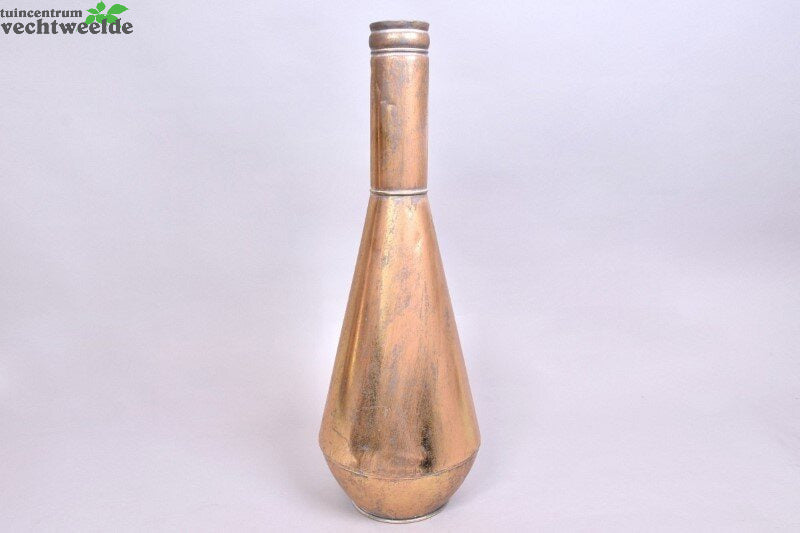 DHAKA GOUD VAAS FLES 22X61CM