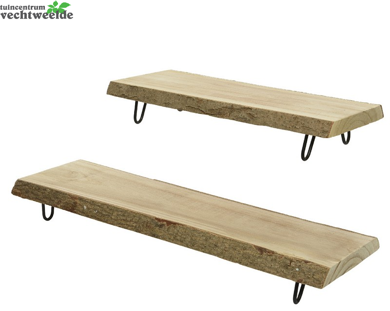 Decoris Dienblad Paulownia L19b50h3cm Ntrl