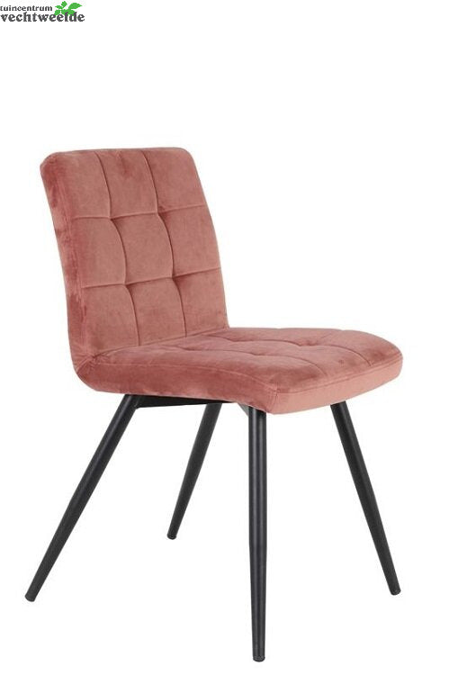  Eetkamerstoel L49b57h84cm Roze