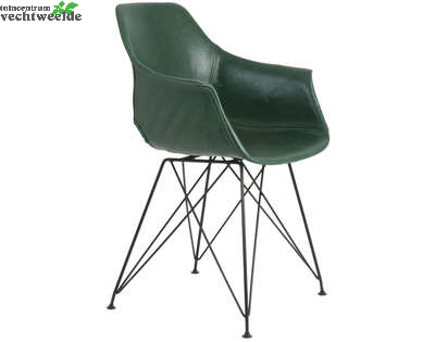  Eetkamerstoel L57b63h82cm Groen