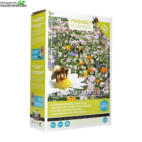  Friendly Flowers Xl Bijen Laag 50m2
