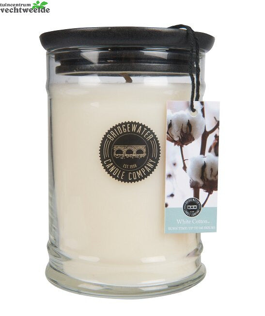  Geurglas Groot White Cotton