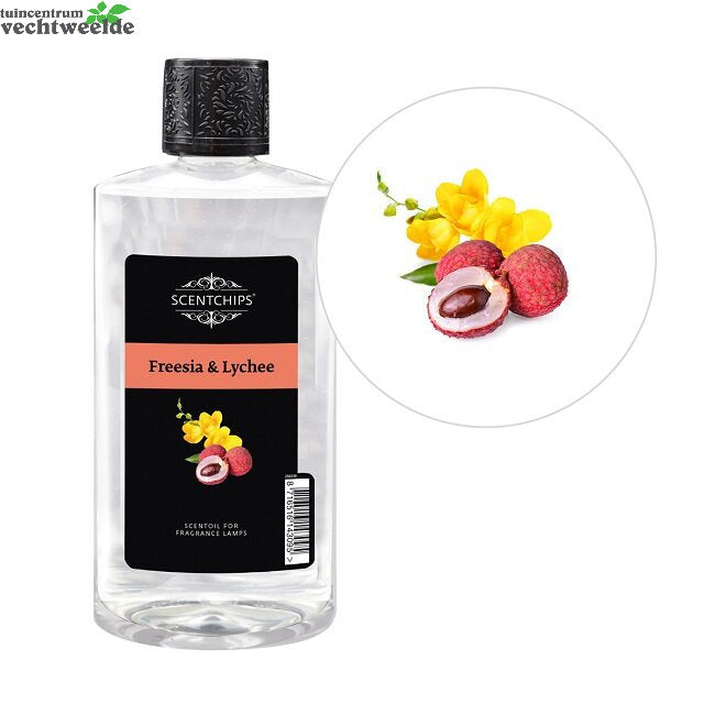  Geurolie 475ml Freesia & Lychee