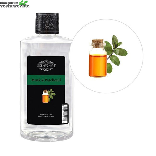  Geurolie 475ml Musk & Patchouli