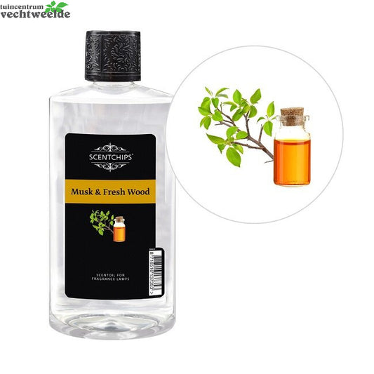  Geurolie 475ml Musk & Vers Hout